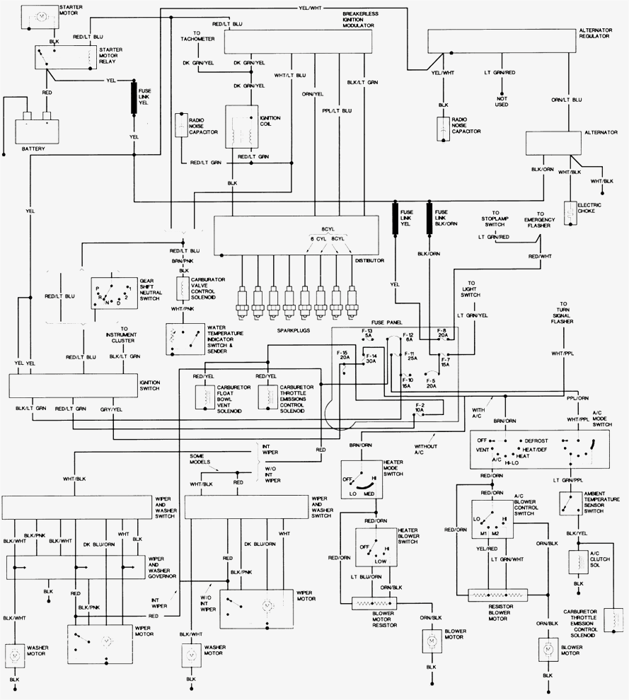 Kenworth W900 Wiring Diagrams