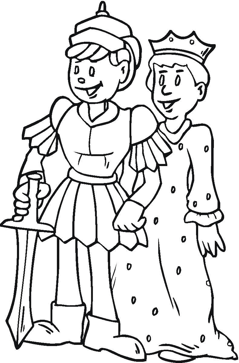 King And Queen Drawing At Getdrawings Free Download Sketch Coloring Page.