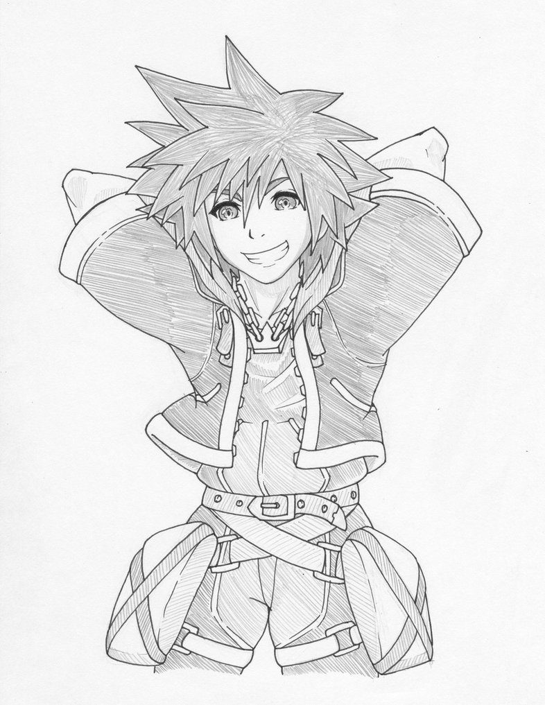 Kingdom Hearts Drawing at GetDrawings Free download