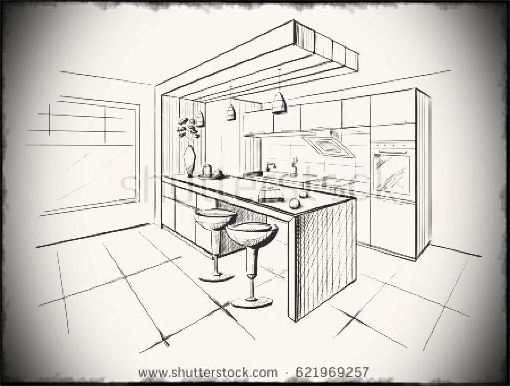 Kitchen Cabinet Drawing at GetDrawings | Free download