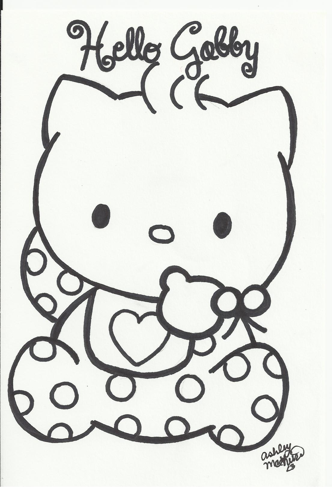 Kitty Drawing Easy at GetDrawings | Free download