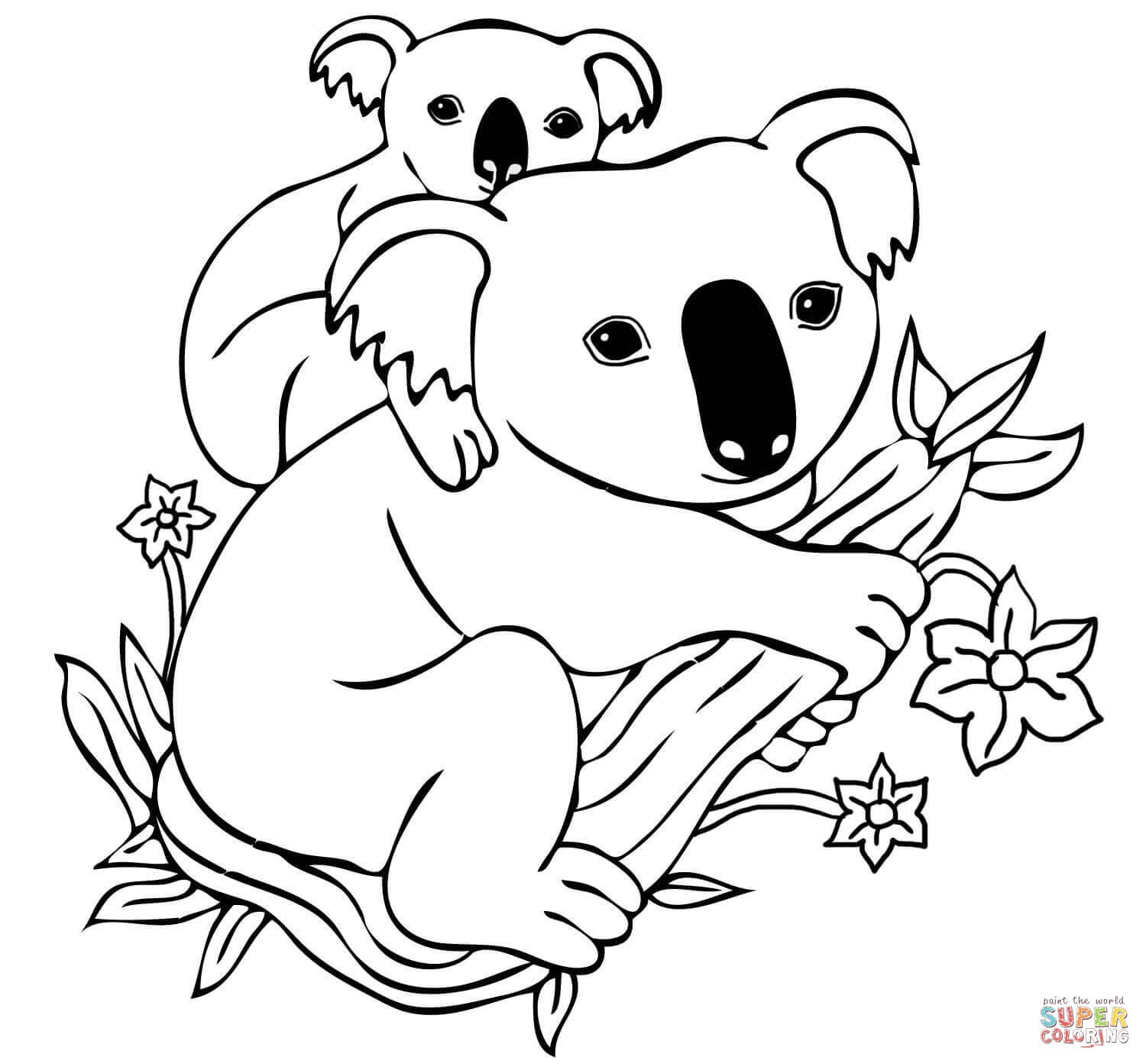 Koala Bear Drawing at GetDrawings | Free download