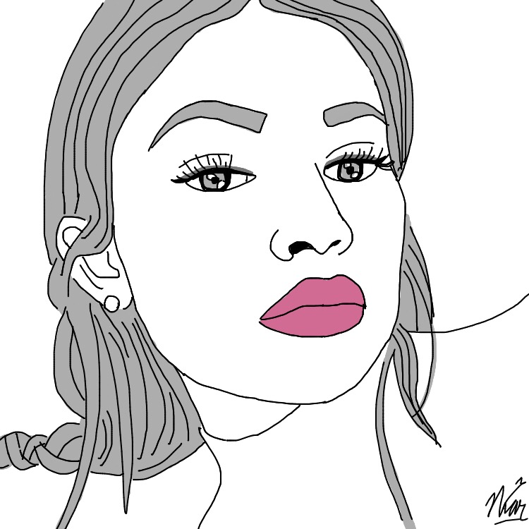 Kylie Jenner Drawing at GetDrawings | Free download