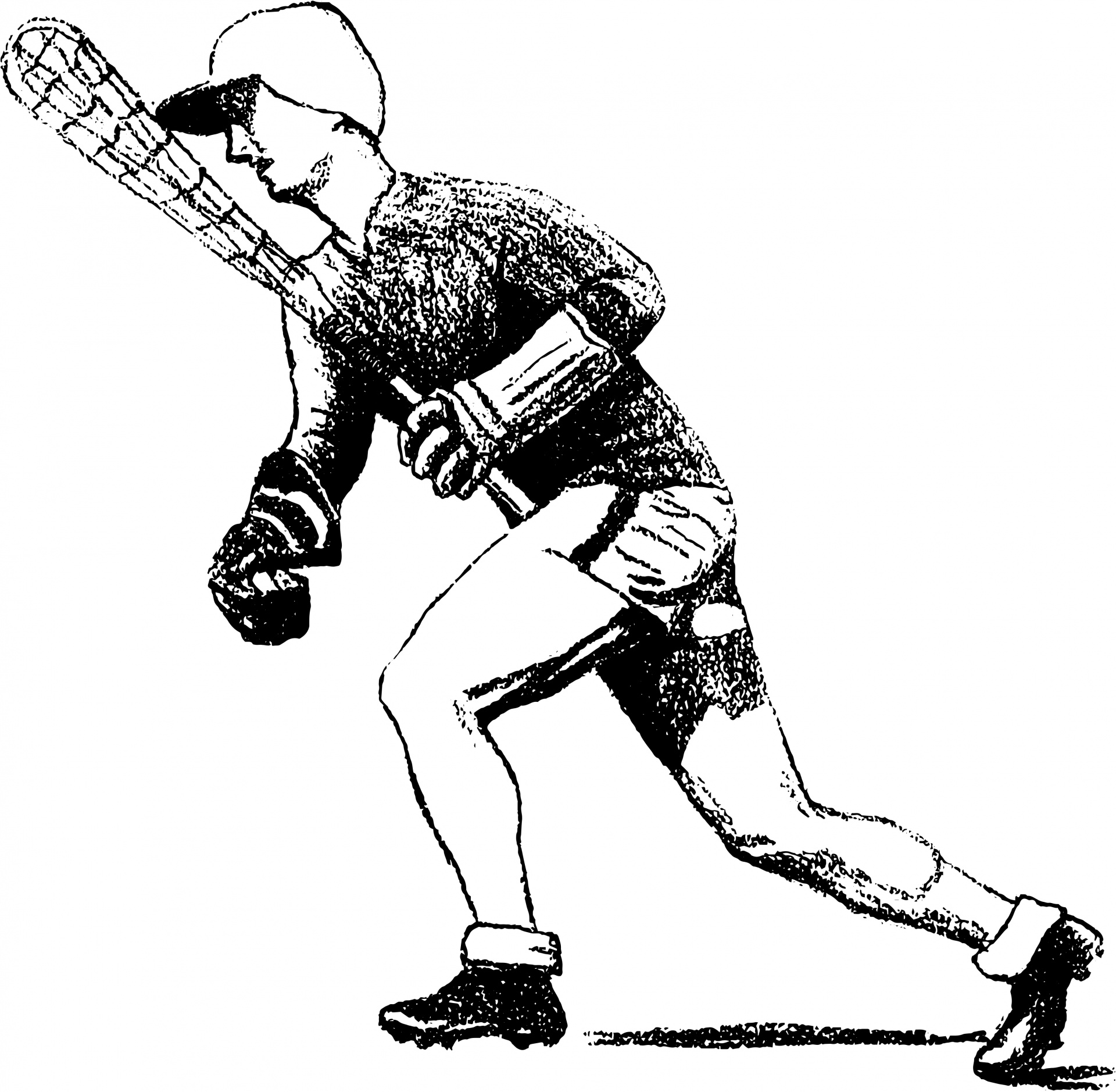 Lacrosse Player Drawing at GetDrawings Free download