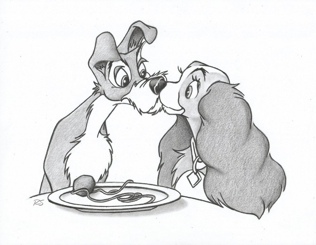 1016x786 Lady And The Tramp By Rshaw87.