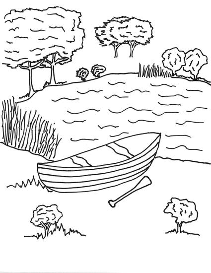 Lake Drawing