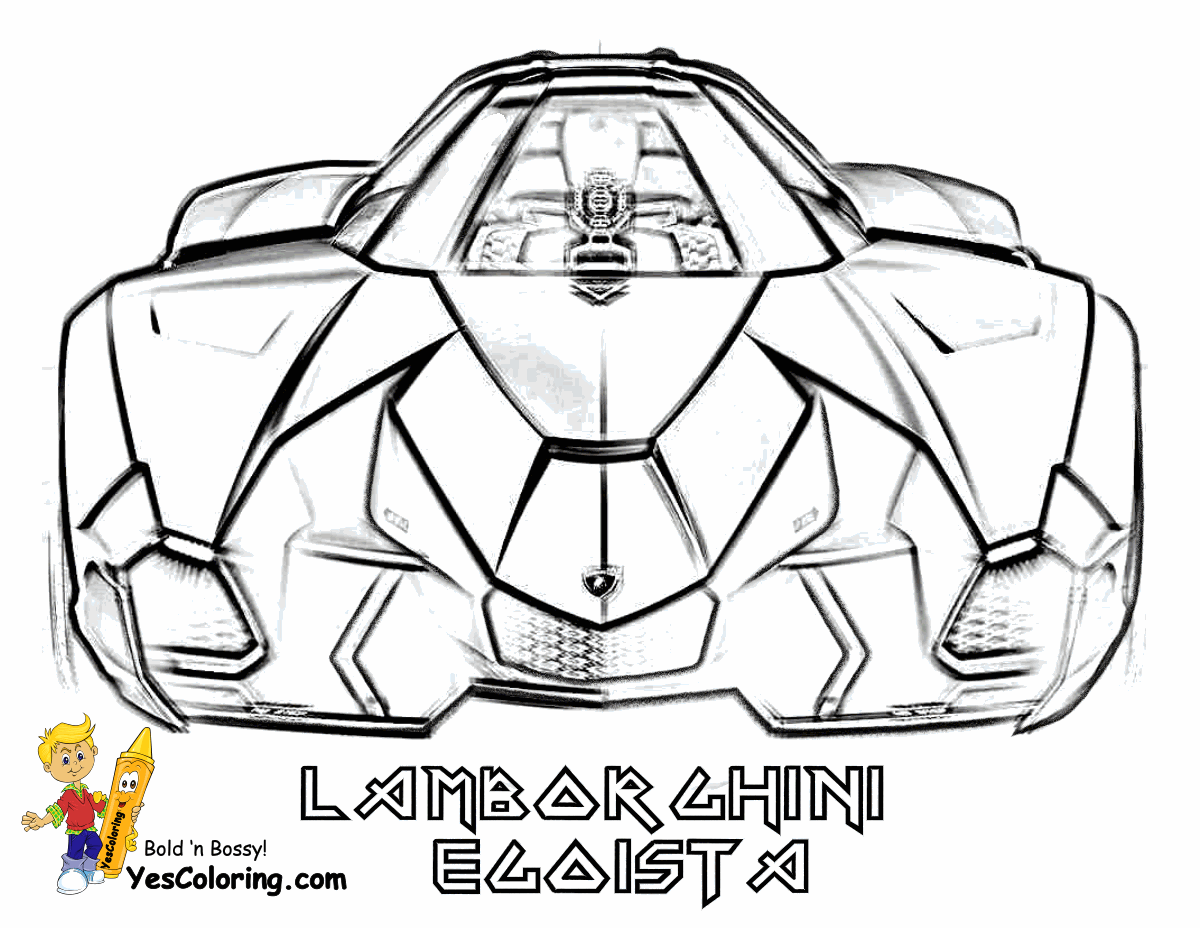 Lamborghini Car Drawing at GetDrawings | Free download