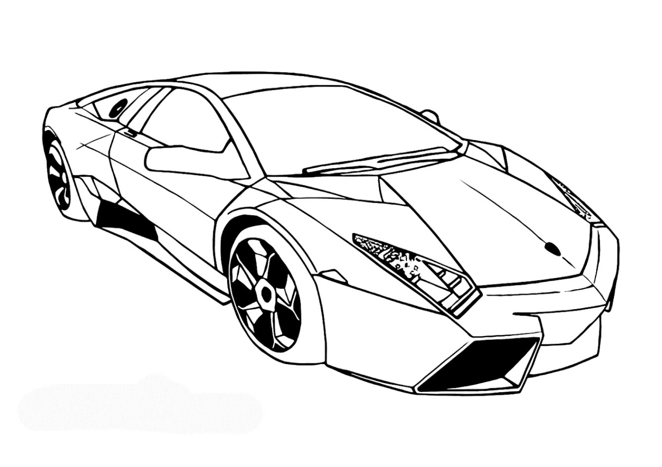 Lamborghini Drawing Outline at GetDrawings | Free download