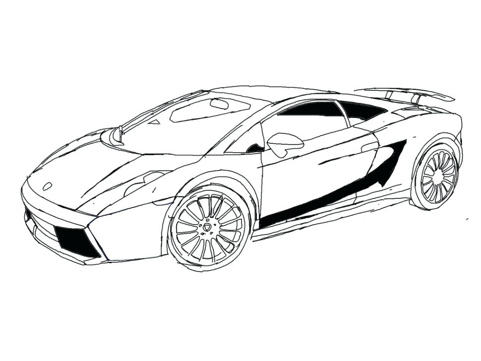 Lamborghini Huracan Drawing at GetDrawings | Free download