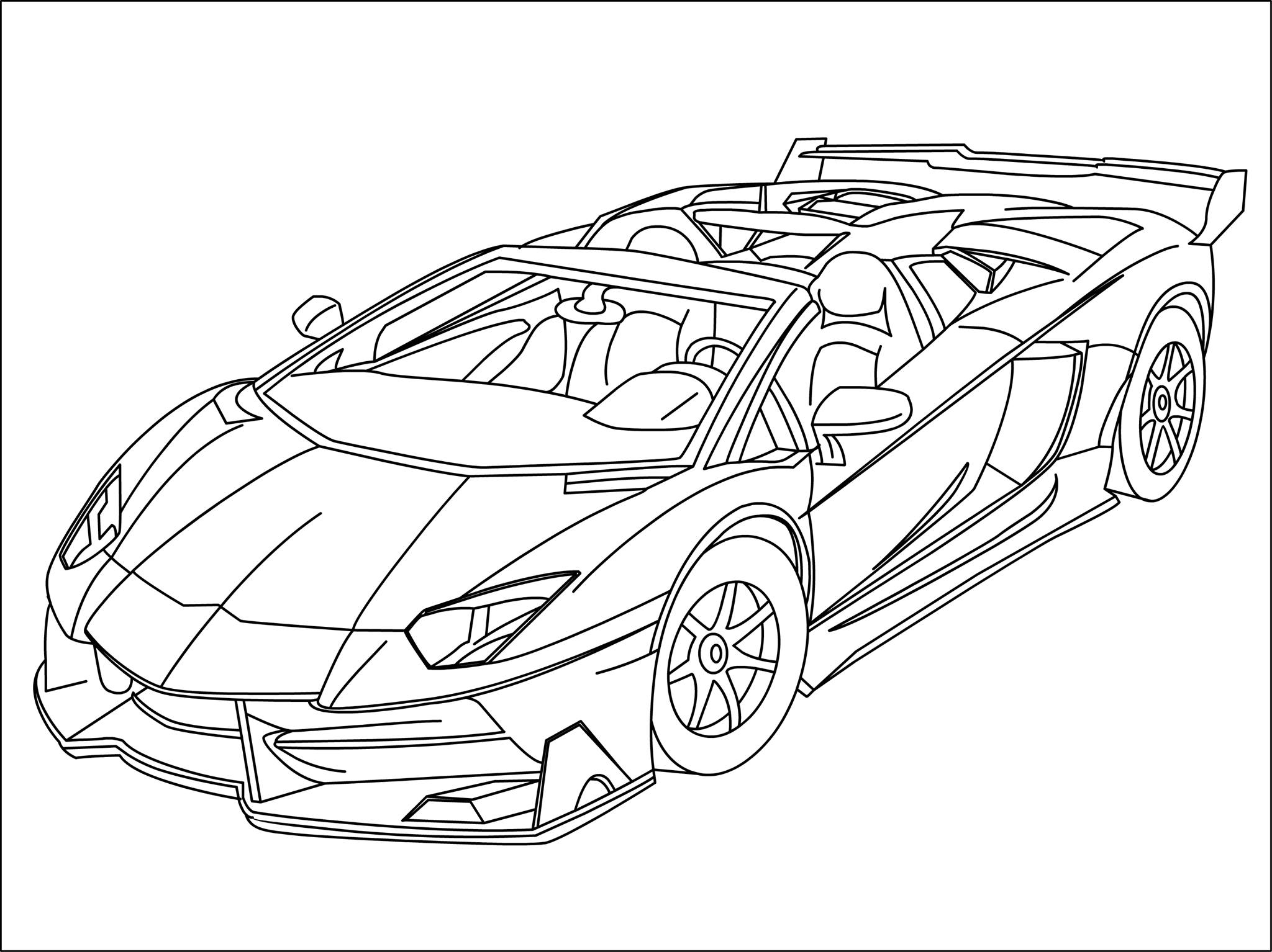 Lamborghini Huracan Drawing at GetDrawings | Free download