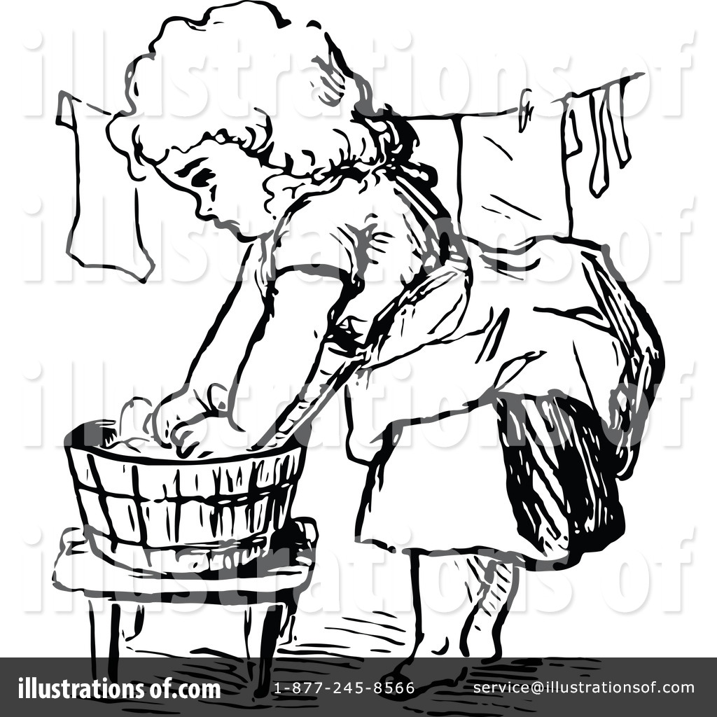 Laundry Drawing at GetDrawings | Free download