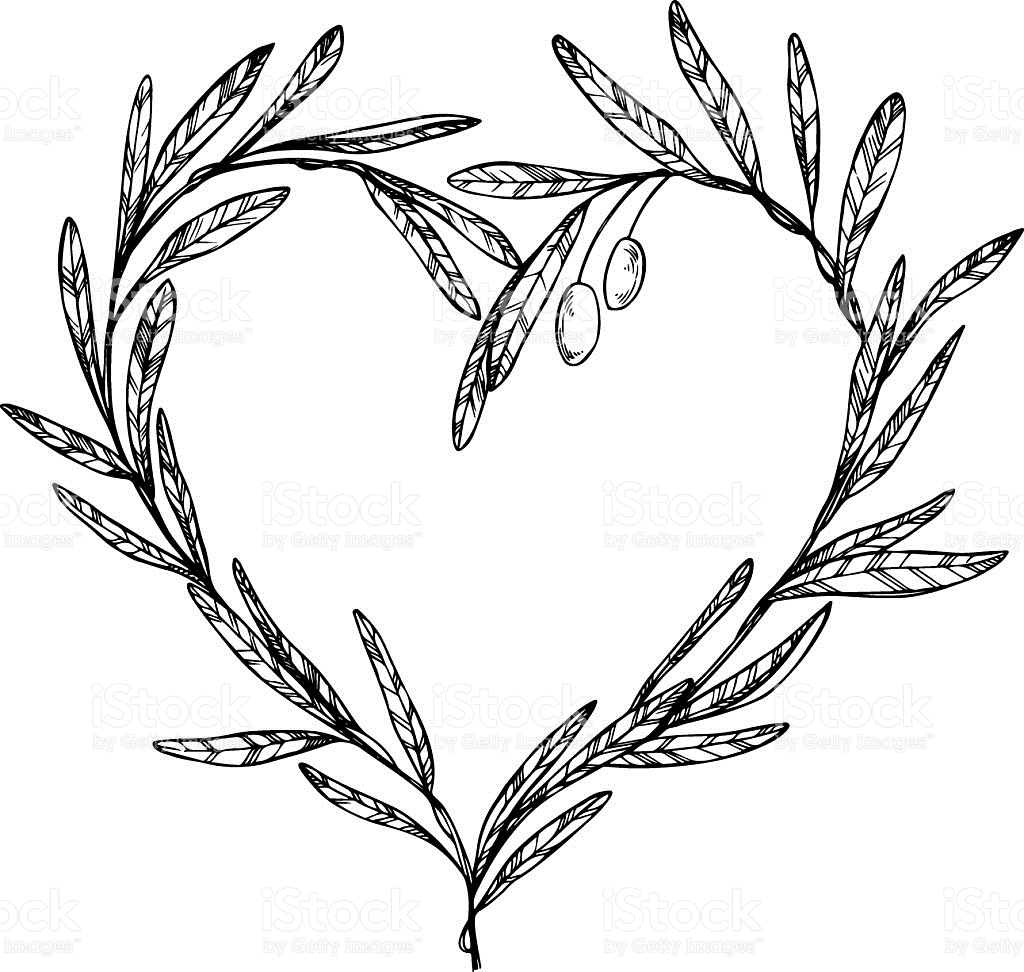 Laurel Wreath Drawing at GetDrawings | Free download