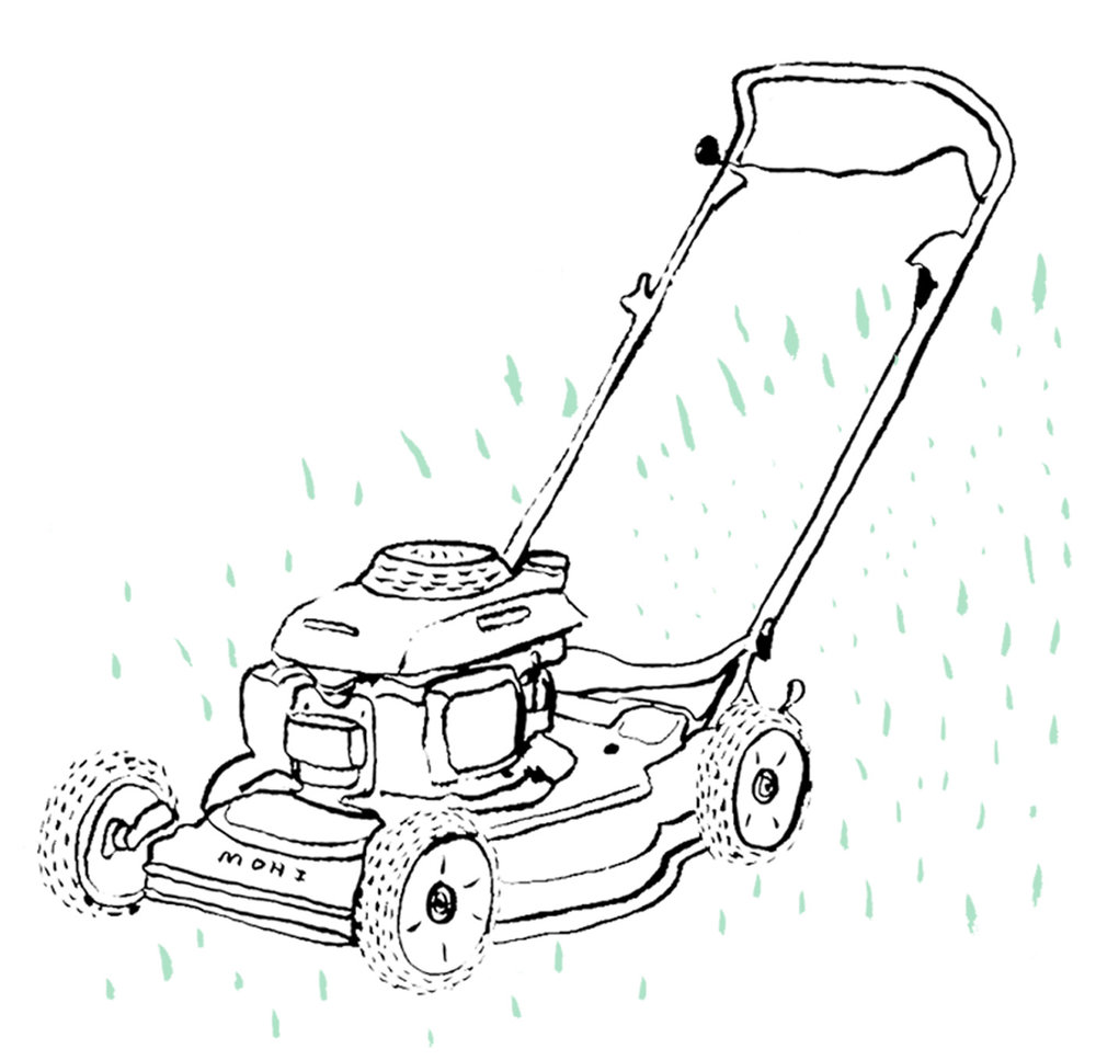 Lawn Mower Coloring Page Fresh Lawn Mower Coloring Page At Getdrawings