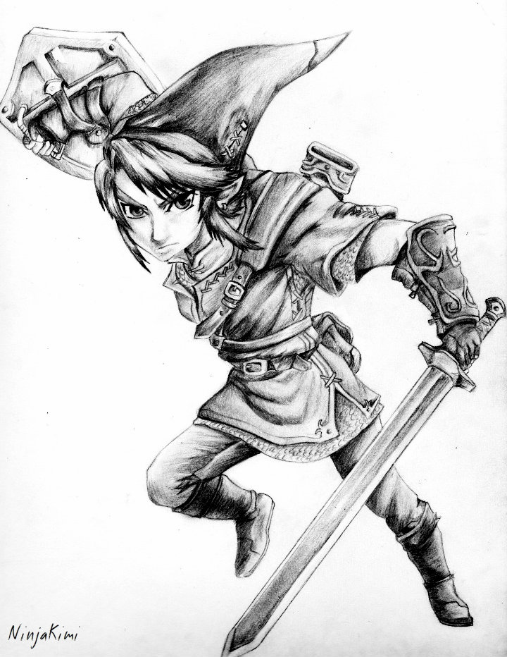 Legend Of Zelda Drawing at GetDrawings Free download