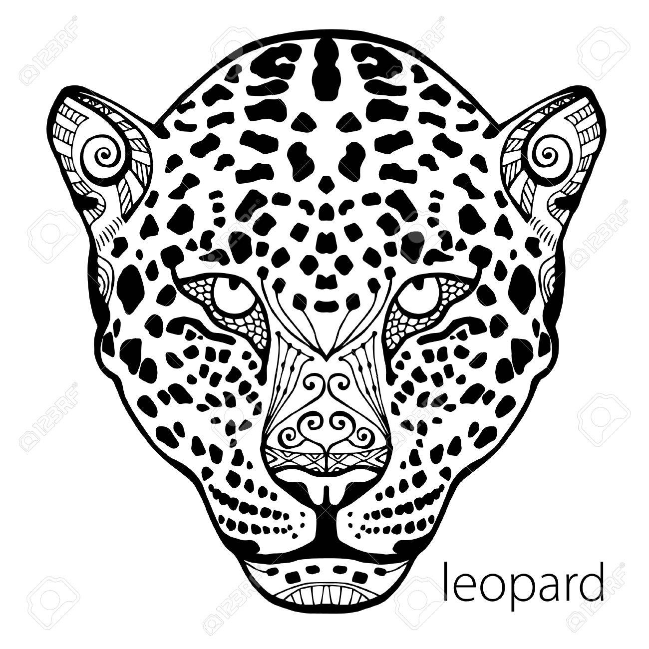 Leopard Print Drawing at GetDrawings Free download