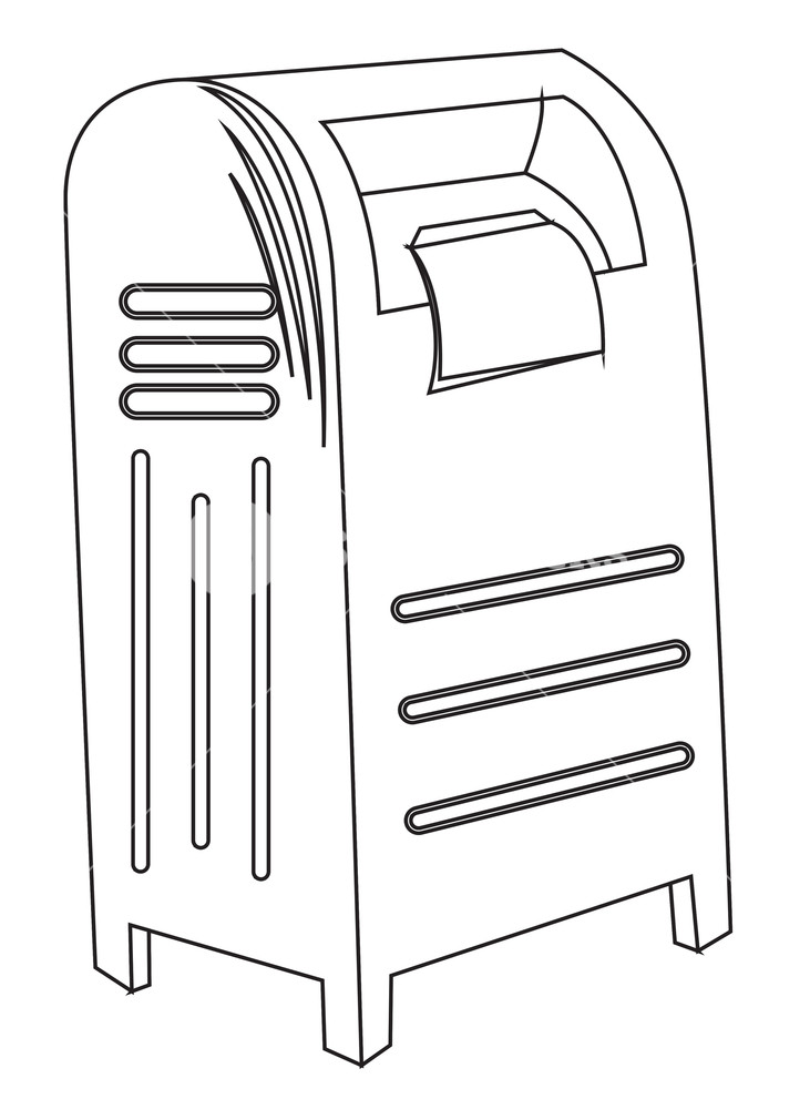 Letter Box Drawing at GetDrawings | Free download