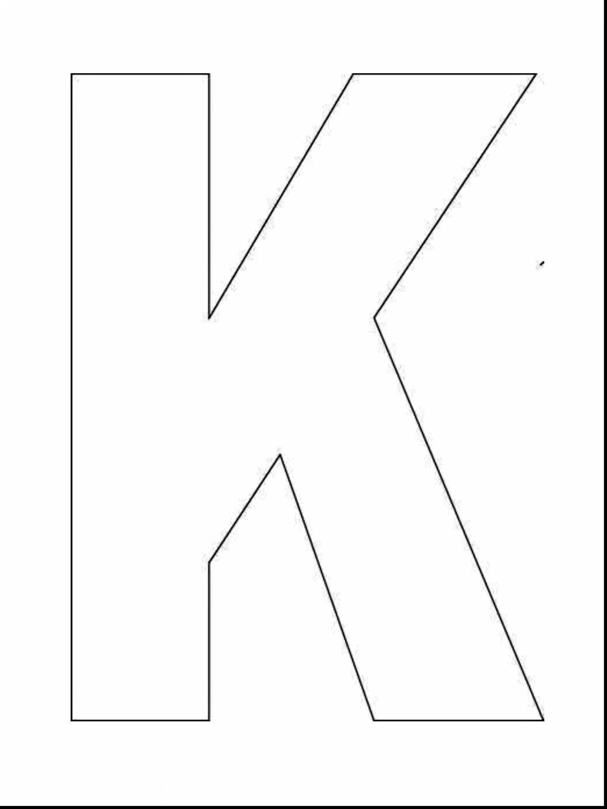 Letter K Drawing At GetDrawings Free Download