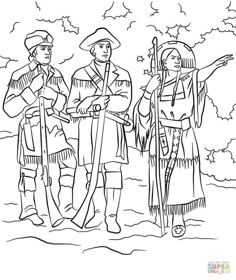 Lewis And Clark Drawing at GetDrawings Free download