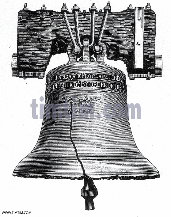 Liberty Bell Drawing at GetDrawings | Free download