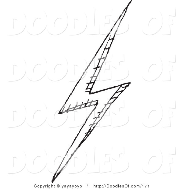 Lightning Bolts Drawing at GetDrawings | Free download