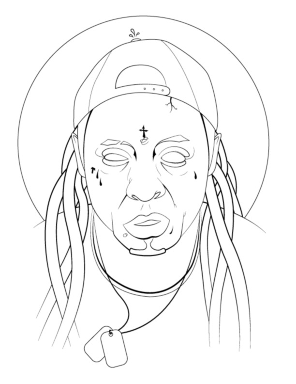 Lil Wayne Drawing at GetDrawings | Free download