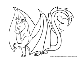 Line Drawing Dragons at GetDrawings | Free download