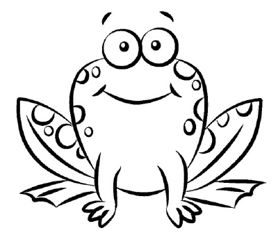 Line Drawing Of Frogs at GetDrawings | Free download