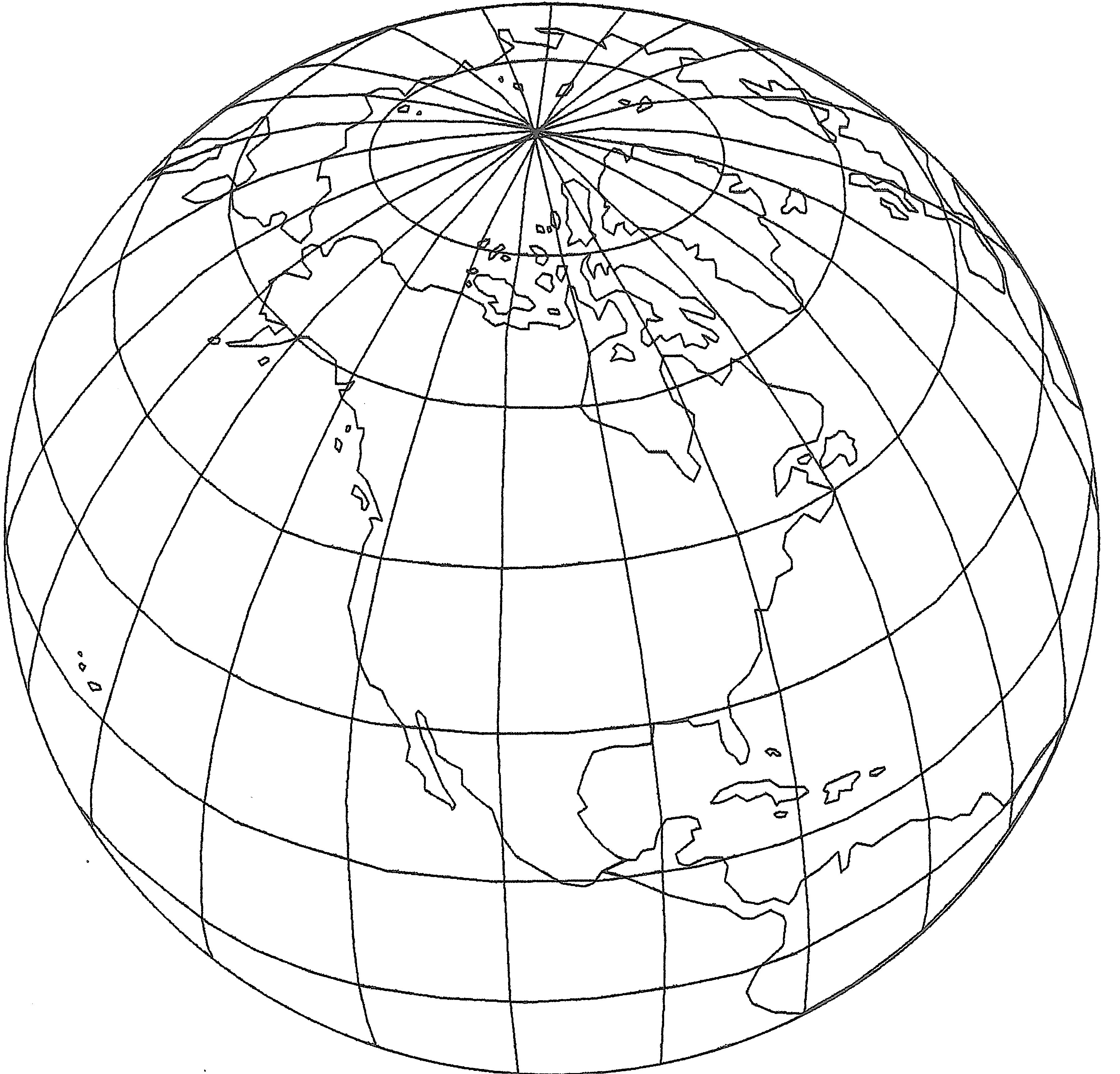 Line Drawing Of Globe at GetDrawings Free download