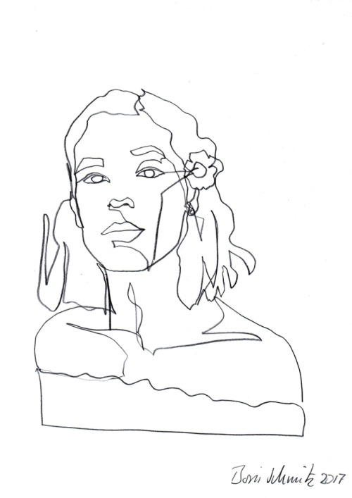 Line Face Drawing at GetDrawings Free download