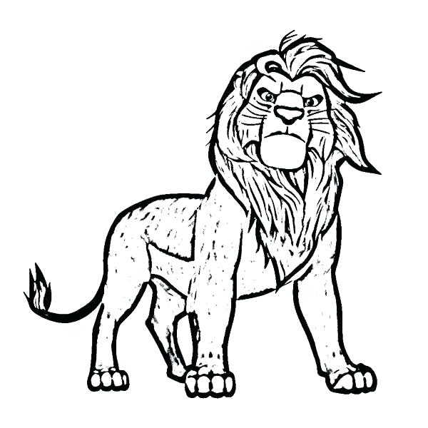 Lion King Mufasa Drawing at GetDrawings | Free download