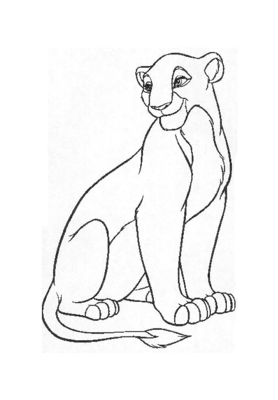 Lioness Drawing at GetDrawings | Free download