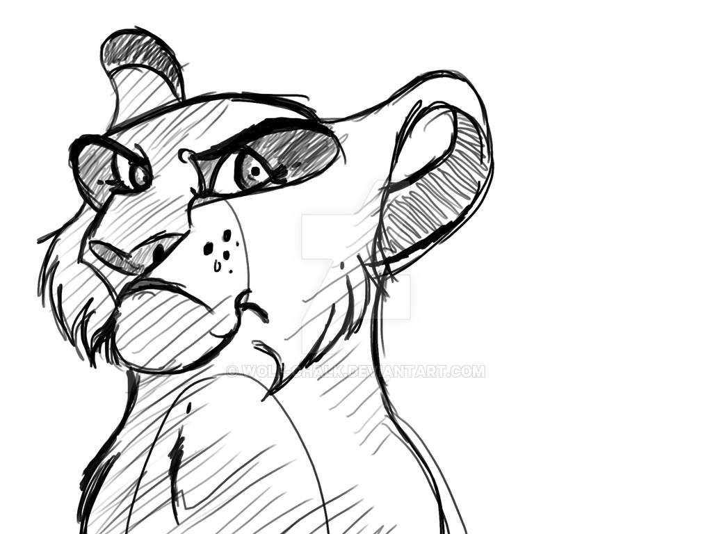 Lioness Drawing at GetDrawings | Free download