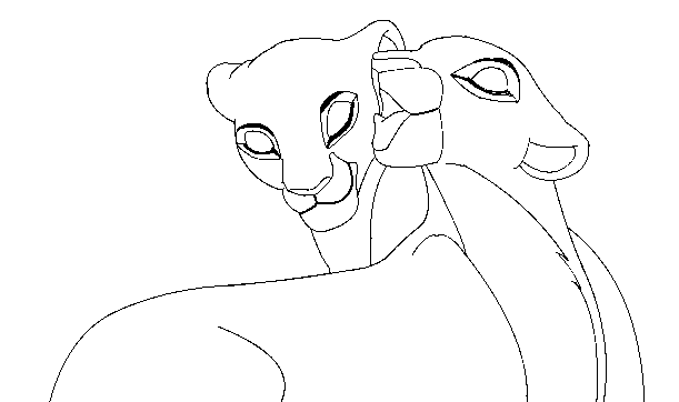 Lioness Head Drawing at GetDrawings | Free download