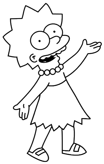 Lisa Simpson Drawing At Getdrawings Free Download