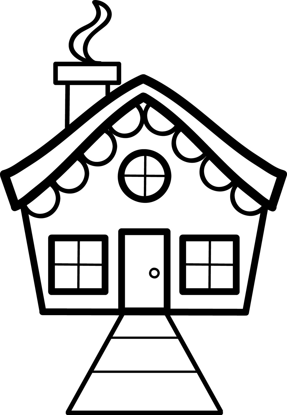 Little House Drawing at GetDrawings.com | Free for ...