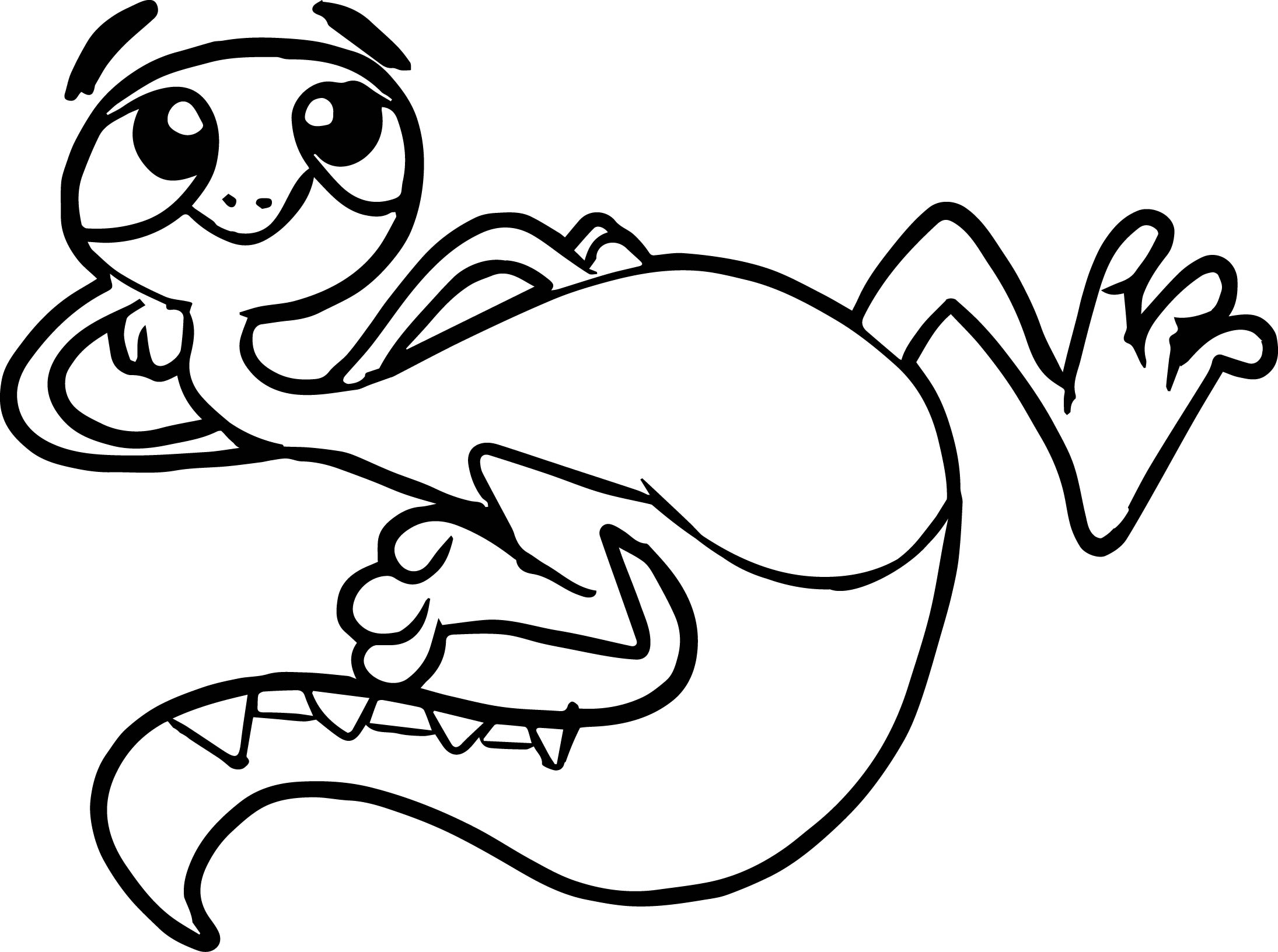 Lizard Drawing For Kids at GetDrawings Free download