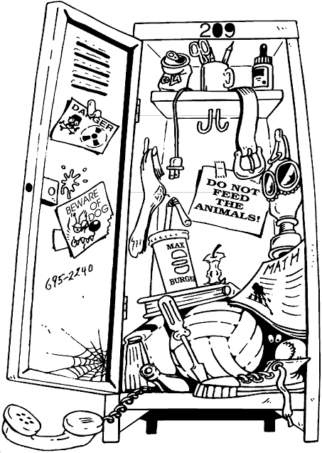 Locker Drawing at GetDrawings | Free download