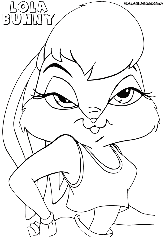Lola Bunny Drawing at GetDrawings | Free download