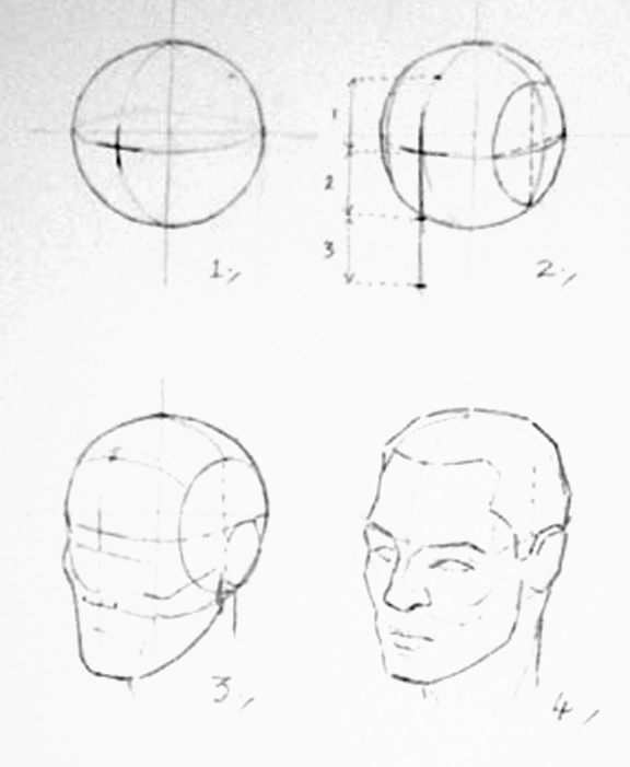 Loomis Head Drawing At Getdrawings 