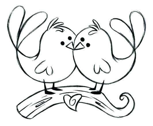 Love Bird Drawing at GetDrawings Free download