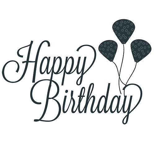 510x480 Happy Birthday Word Art