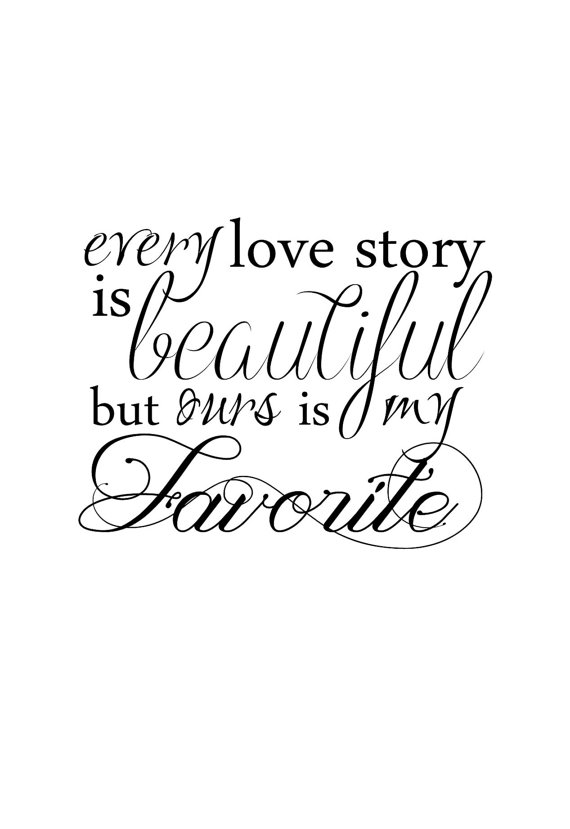 570x829 Instant Download Love Word Art Overlay Every Love Story Is