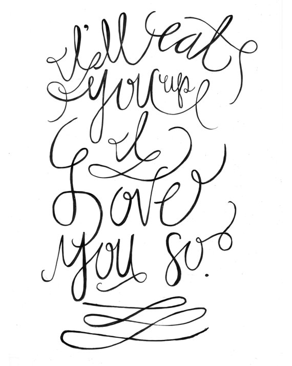 570x713 Drawing Of The Word Love