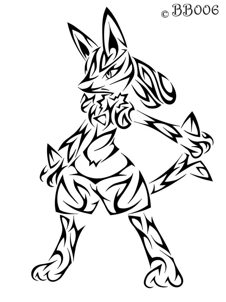 Lucario Drawing at GetDrawings | Free download