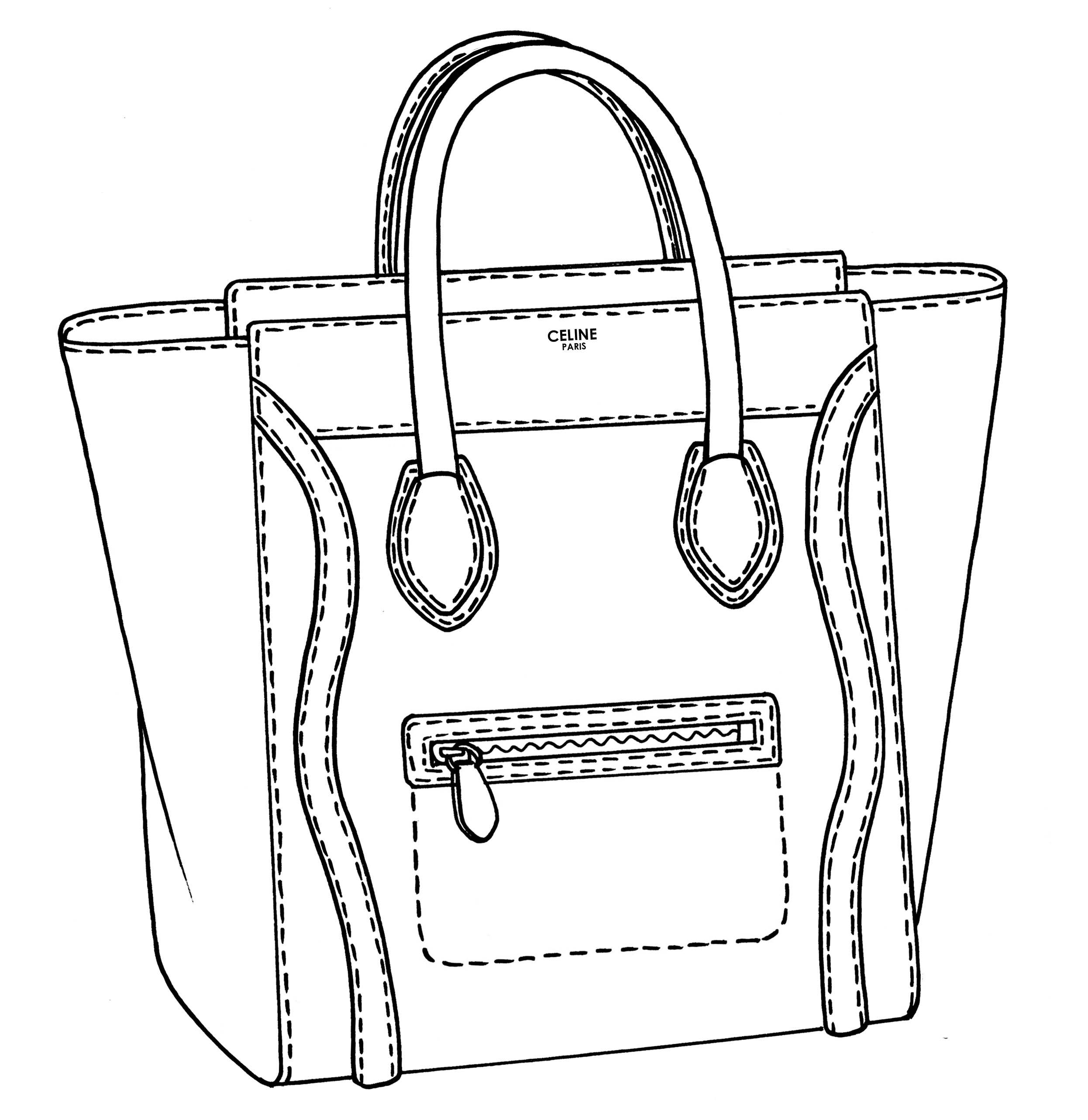 Luggage Drawing at GetDrawings | Free download