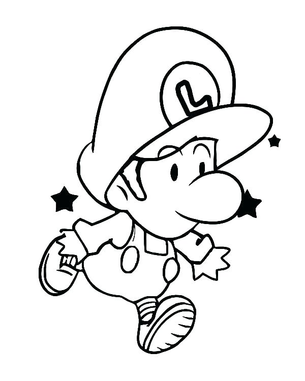 Luigi Drawing at GetDrawings | Free download