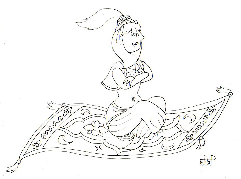 Magic Carpet Drawing at GetDrawings | Free download