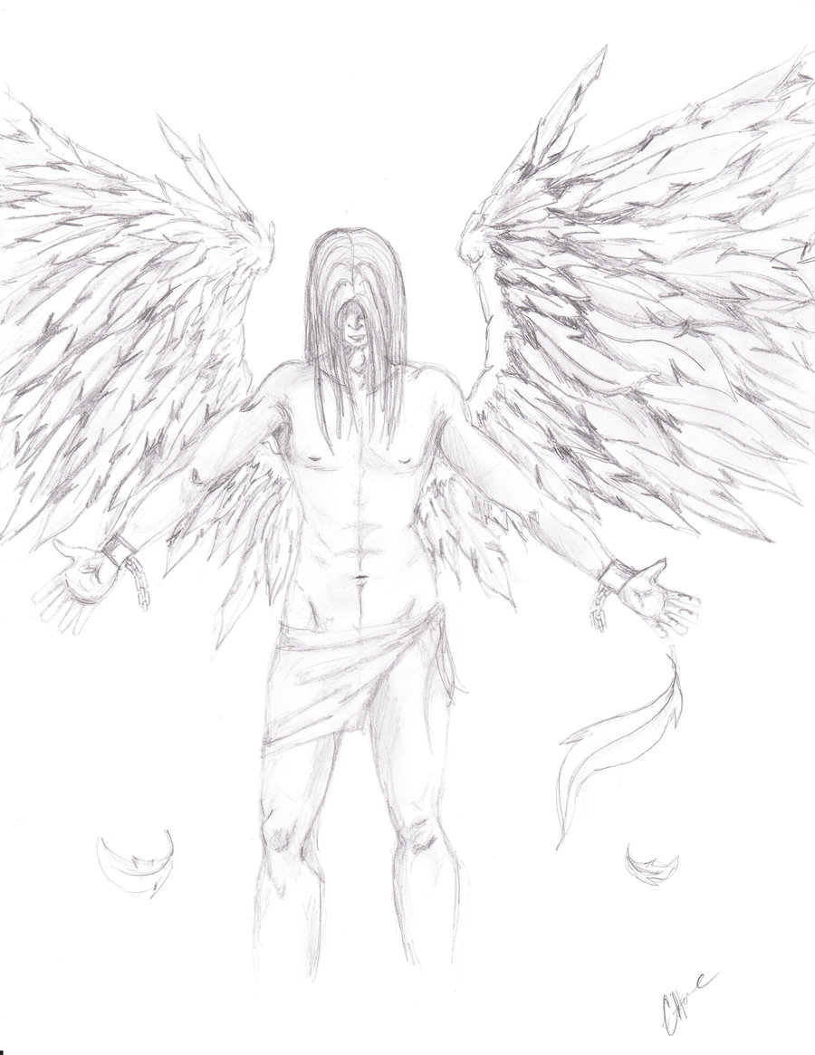 Male Angel Drawing at GetDrawings Free download