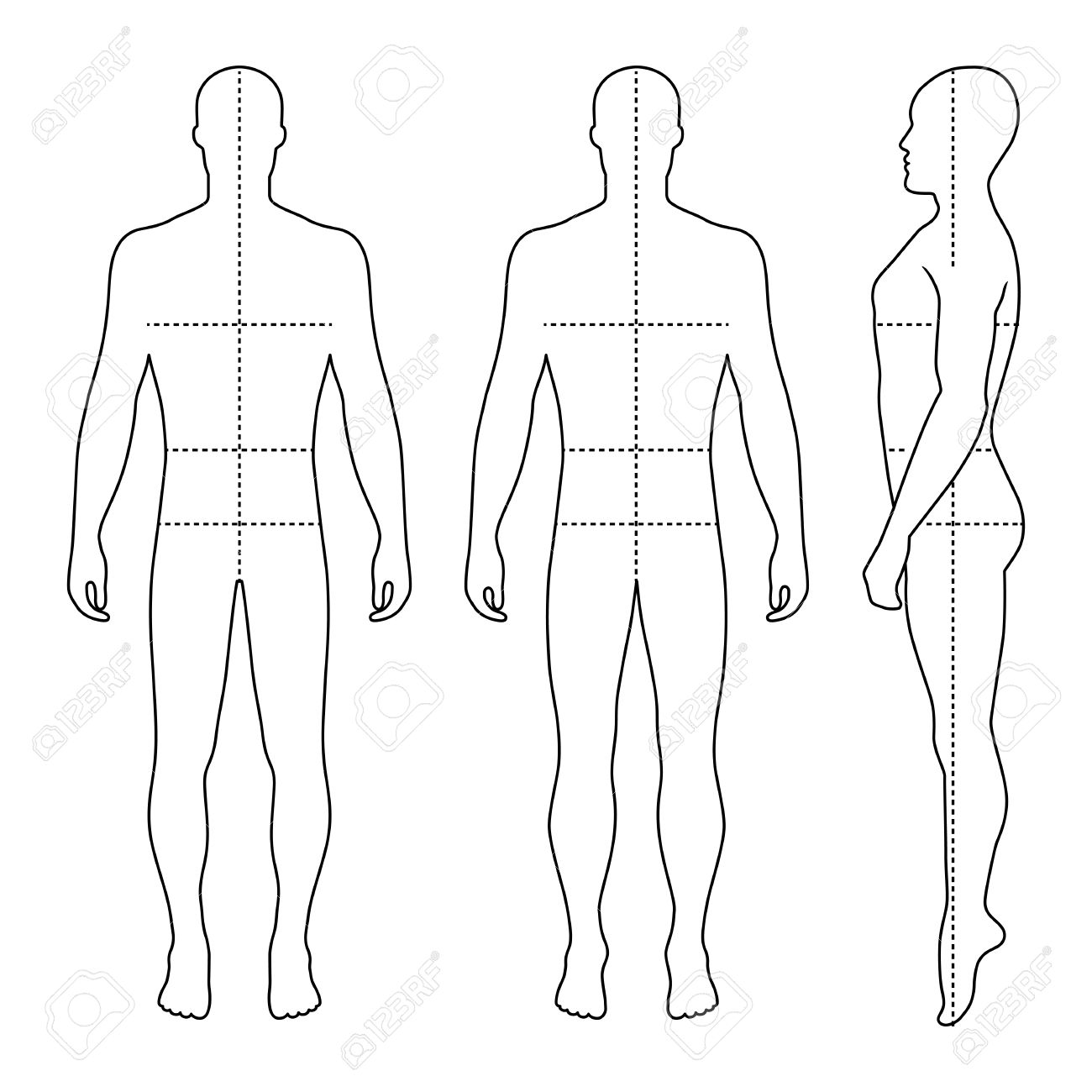 Male Figure Drawing Templates at GetDrawings Free download