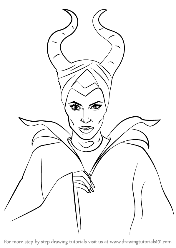 Maleficent Drawing at GetDrawings | Free download